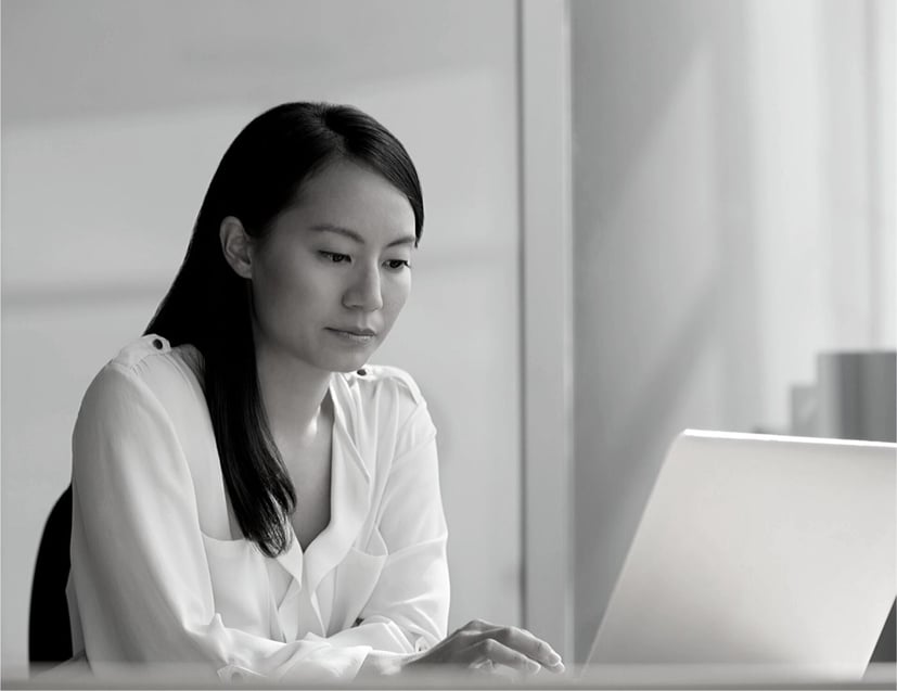 Woman On Laptop